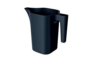 Konewka ogrodowa plastikowa 1,8 l otwarta JUG - czarny węgiel