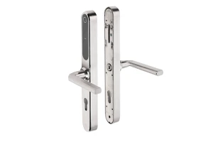 Klamka elektroniczna PSG VERRO długi szyld, stal nierdzewna szczotkowana, rozstaw 92 mm, Bluetooth/Wi-Fi, Smart Life, IP66