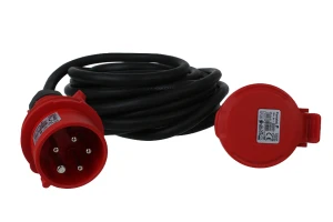 Przedłużacz siłowy gumowy H07RN-F5G / 5x2,5 mm2 / 16A / 10 m