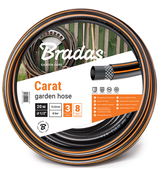 WĄŻ OGRODNICZY CARAT 1/2" 20 m