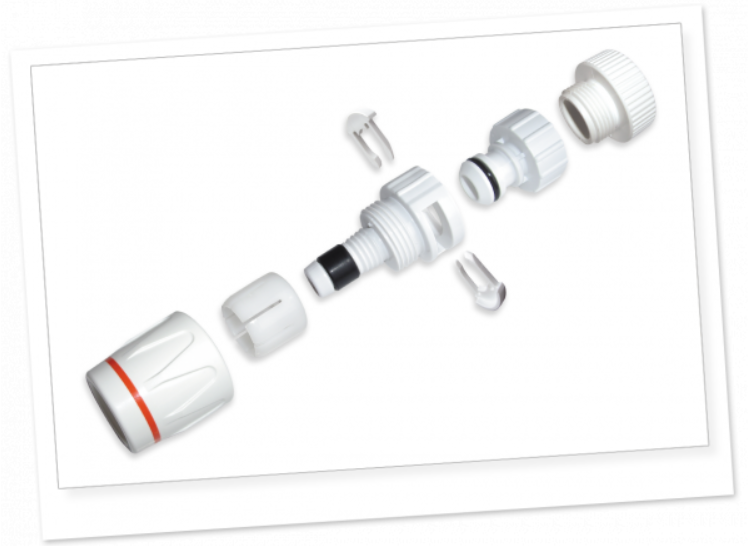 SZYBKOZŁĄCZE 1/2" Z PRZYŁĄCZEM 3/4" / 1"