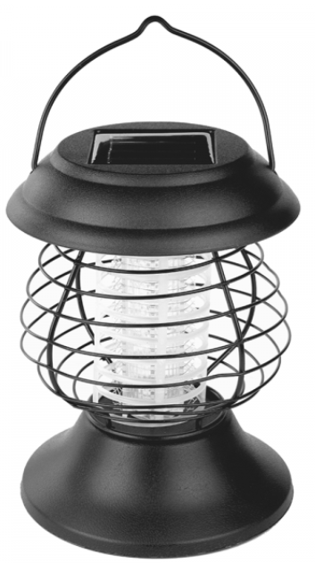 SOLARNA LAMPKA OWADOBÓJCZA LED / UV Z UCHWYTEM