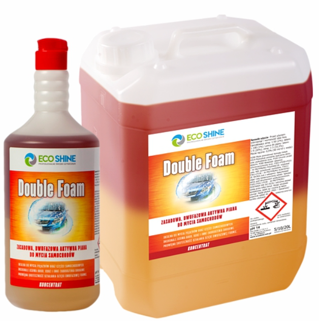 DOUBLE FOAM 5 l PIANA DWUFAZOWA DO SAMOCHODÓW