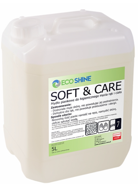 SOFT &amp; CARE 5 l MYDŁO PIANKOWE