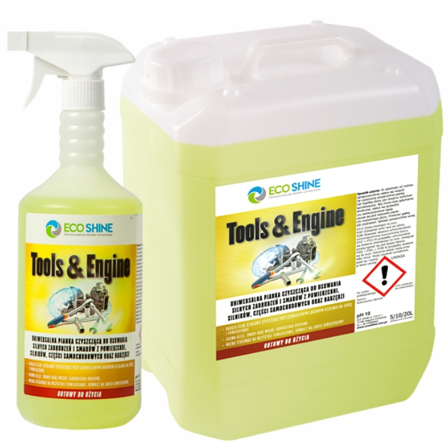 TOOLS &amp; ENGINE 1 l PIANKA DO CZYSZCZENIA SILNIKÓW I CZĘŚCI SAMOCHODOWYCH