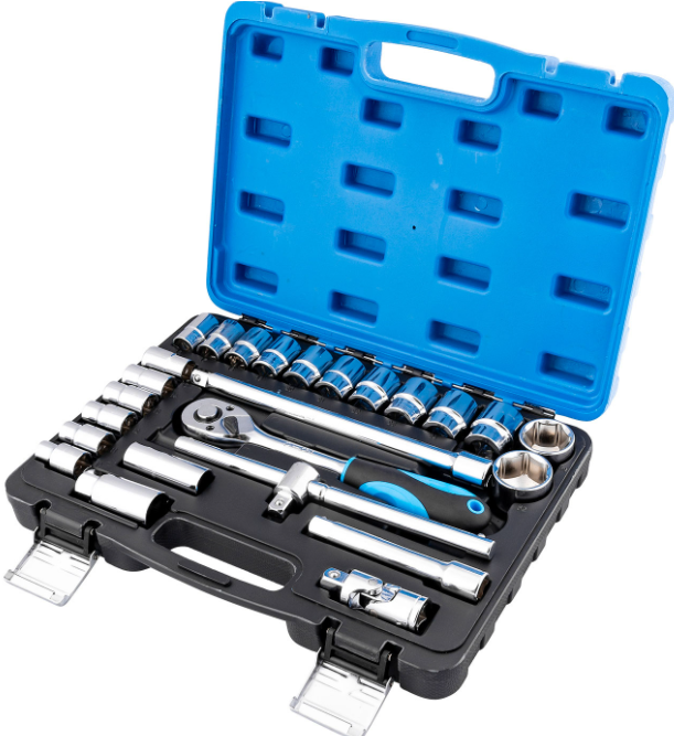 ZESTAW NASADEK 25 ELEMENTÓW 1/2"