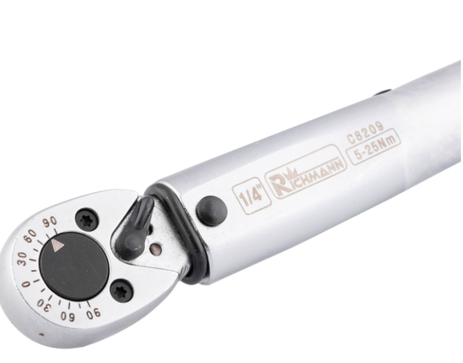 KLUCZ DYNAMOMETRYCZNY 1/4" 5 - 25 Nm