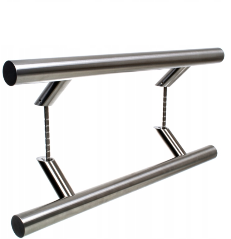 POCHWYT DRZWIOWY NIERDZEWNY SS DWUSTRONNY 650 mm 45°