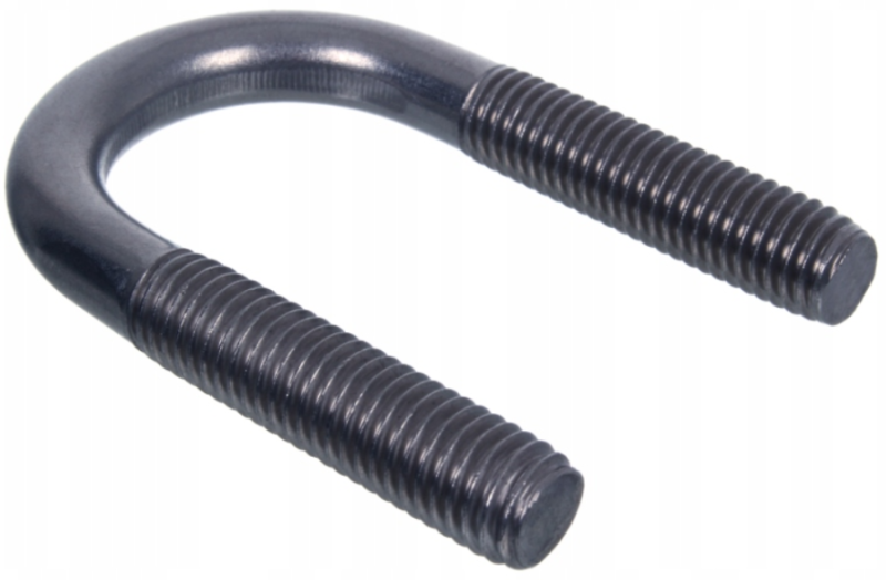 ŚRUBA NIERDZEWNA typ U M10 x 46 mm rura 5/4" A2