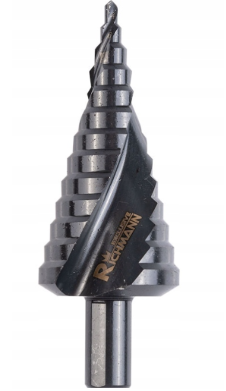 WIERTŁO STOPNIOWE SPIRALNE DO METALU 4 - 39 mm