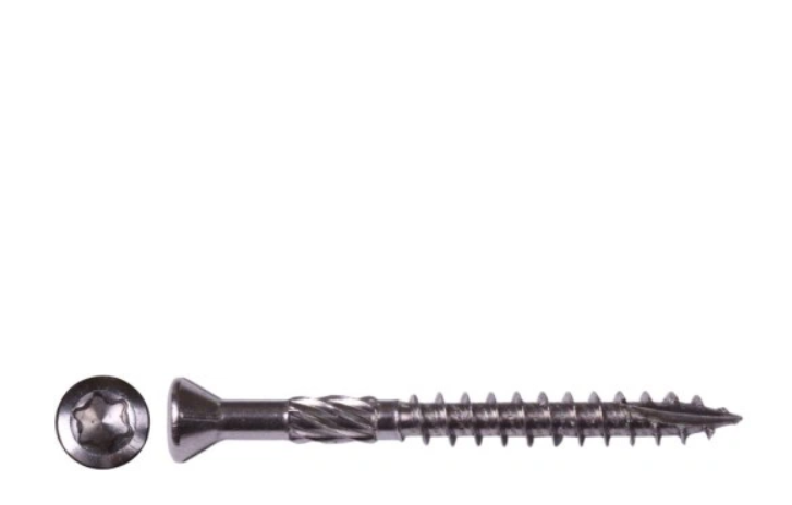 WKRĘTY NIERDZEWNE DO DREWNA C2 5.0 x 80 mm 200 szt.