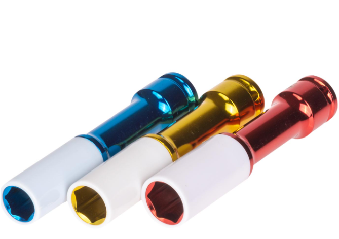 ZESTAW NASADEK UDAROWYCH DO FELG AL. 1/2" 150 mm EXCLUSIVE