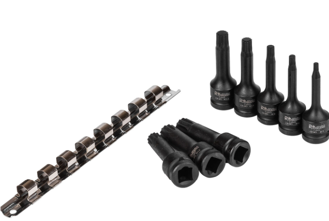 LISTWA UDAROWA SPLINE M5-M18 78 mm 1/2" 8 ELEMENTÓW