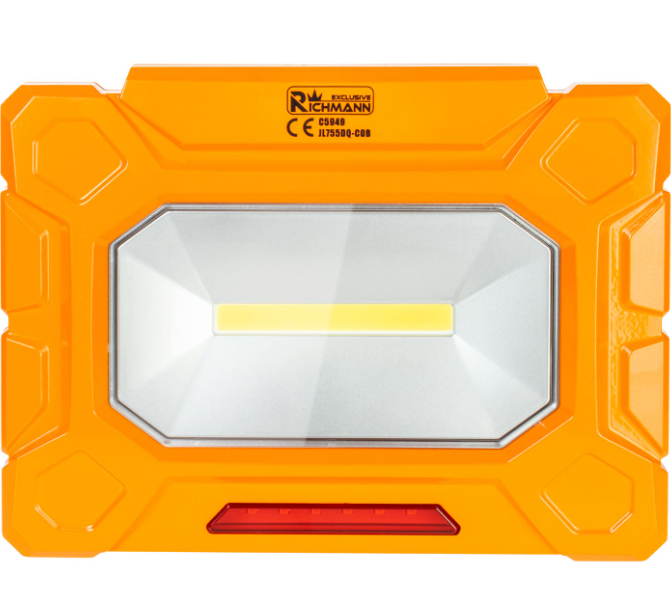 LAMPA HALOGENOWA AKU 20W COB-LED 1800 LM FUNKCJA ROZRUCHU IP54 2xUSB