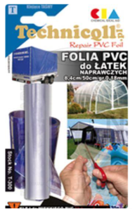FOLIA PVC DO ŁATEK NAPRAWCZYCH