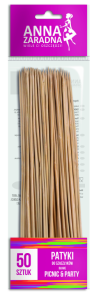 PATYKI DO SZASZŁYKÓW DŁUGIE 50 szt.