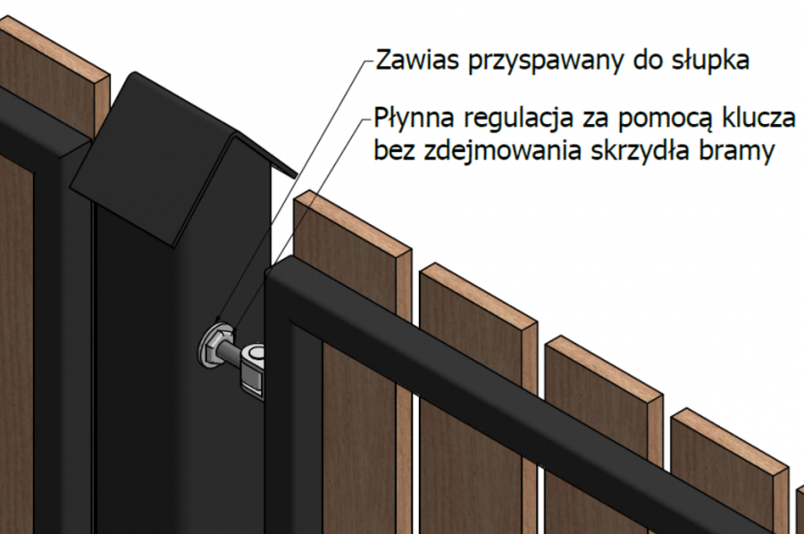 ZAWIAS REGULOWANY M16 DO SPAWANIA