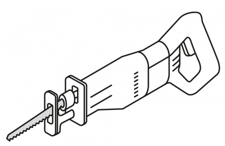 BRZESZCZOT SZABLISTY DO GAZBETONU HELLER S2243 HM / 305/260 mm / 1,5 x 50 mm / 2 Tpi