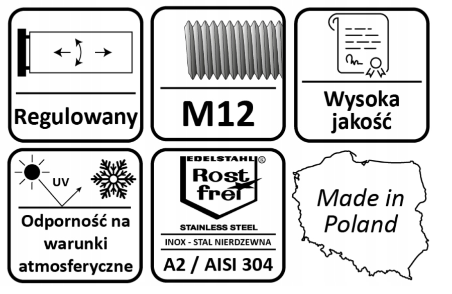 ZAWIAS REGULOWANY NIERDZEWNY DO WSPAWANIA M12