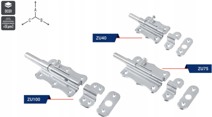 ZASUWKA UNIWERSALNA 100x60 mm