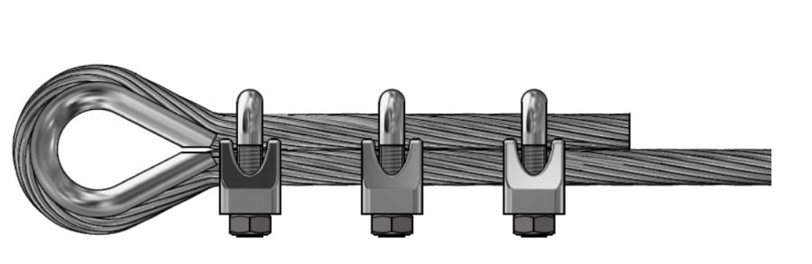 ZACISK DO LINY NIERDZEWNY KABŁĄKOWY 8 mm