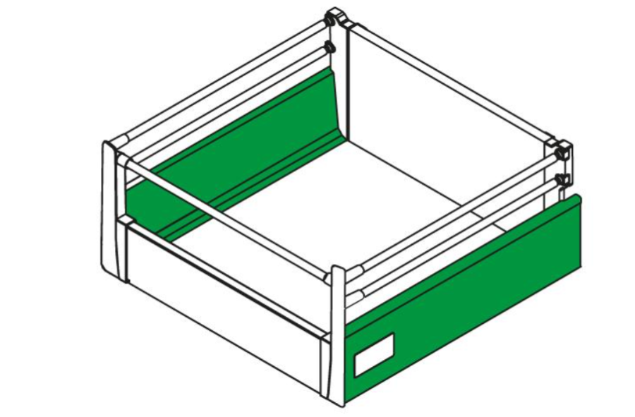 SZUFLADA PREMIUM BOX PK-95 L-300 BIAŁY (BEZ TYLNICH MOCOWAŃ)