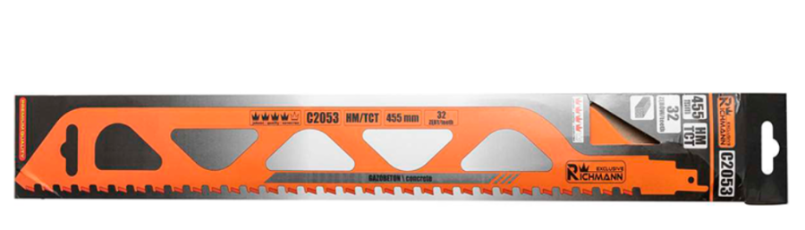 BRZESZCZOT SZABLISTY HM TCT DO GAZBETONU 455 mm