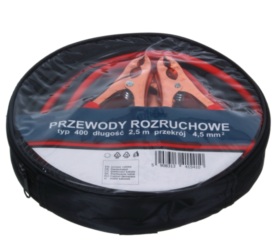 PRZEWODY ROZRUCHOWE 400A - 2,5 m