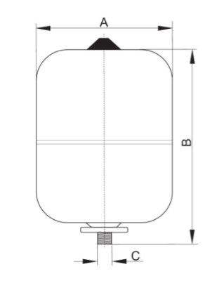 NACZYNIE PRZEPONOWE IBAIONDO C.O. 12 l