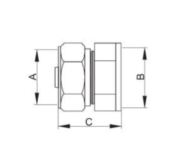 ZŁĄCZKA PEX/GW 16 x 3/4″