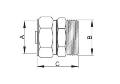 ZŁĄCZKA PEX/PEX 16 x 20 mm REDUKCYJNA