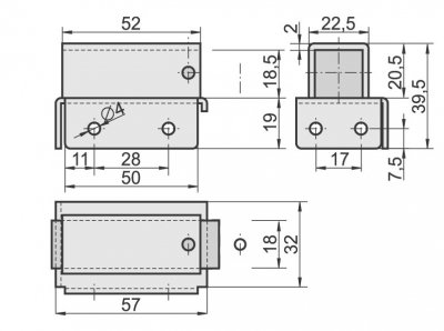 ZATRZASK K-4/LGB LEWY