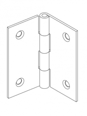 ZAWIAS SPLATANY 25 mm - 10 szt.