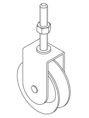 BLOCZEK DO LINEK 113-60 METALOWY MOD.113