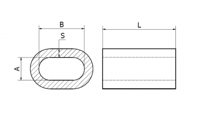 ZACISK DO LIN TULEJOWY ALUMINIOWY 2 mm