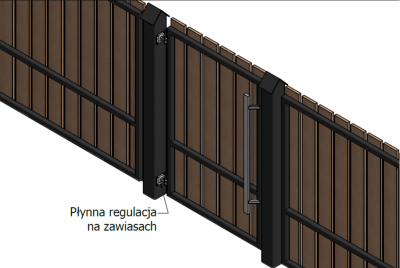 ZAWIAS REGULOWANY M20 DO PRZYKRĘCANIA