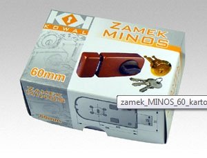 ZAMEK MINOS 60 MM BEZ WKŁADKI