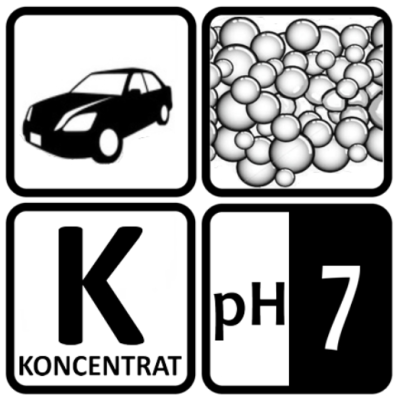 CAR SHAMPOO & WAX 1 l SZAMPON Z WOSKIEM DO SAMOCHODÓW