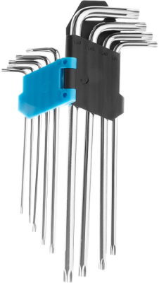 KLUCZE TORX DŁUGIE T10 - T50 9 ELEMENTÓW