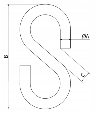 OGNIWO TYPU S 3 mm NIERDZEWNE