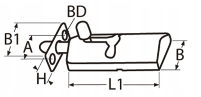 ZASUWKA NIERDZEWNA KWASOODPORNA A4 67 mm