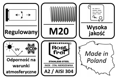 ZAWIAS REGULOWANY NIERDZEWNY DO WSPAWANIA M20