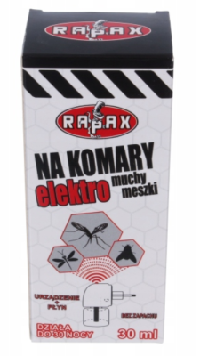 ELEKTROFUMIGATOR NA KOMARY I MUCHY 30 ml