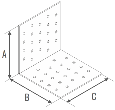 KĄTOWNIK MONTAŻOWY 40x40x100x2.0