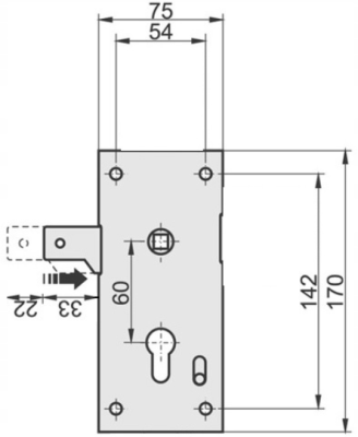 ZAMEK KASTEL- 4.5 LEWY