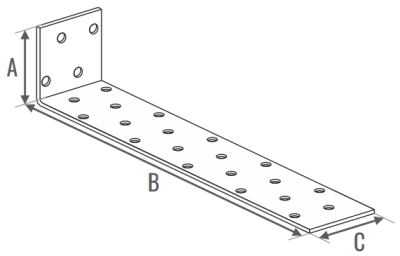 KĄTOWNIK KOTWOWY 300x40x40x2.0