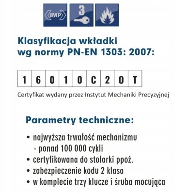 WKŁADKA DRZWIOWA Z GAŁKĄ MOSIĄDZ 28 / 36