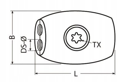 ZACISK DO LIN KUBEŁKOWY NIERDZEWNY 2 mm