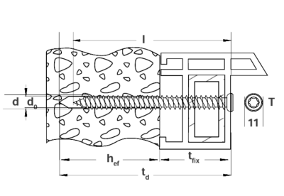 WKRĘT RAMOWY DO OŚCIEŻNIC STOŻEK 7,5 x 112 mm 100 szt.