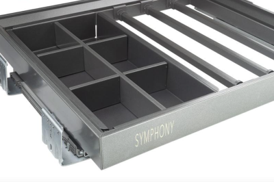 WIESZAK NA SPODNIE +ORGANIZER DO SZAFY SYMPHONY WB-664-600 P35 ANTRACYT